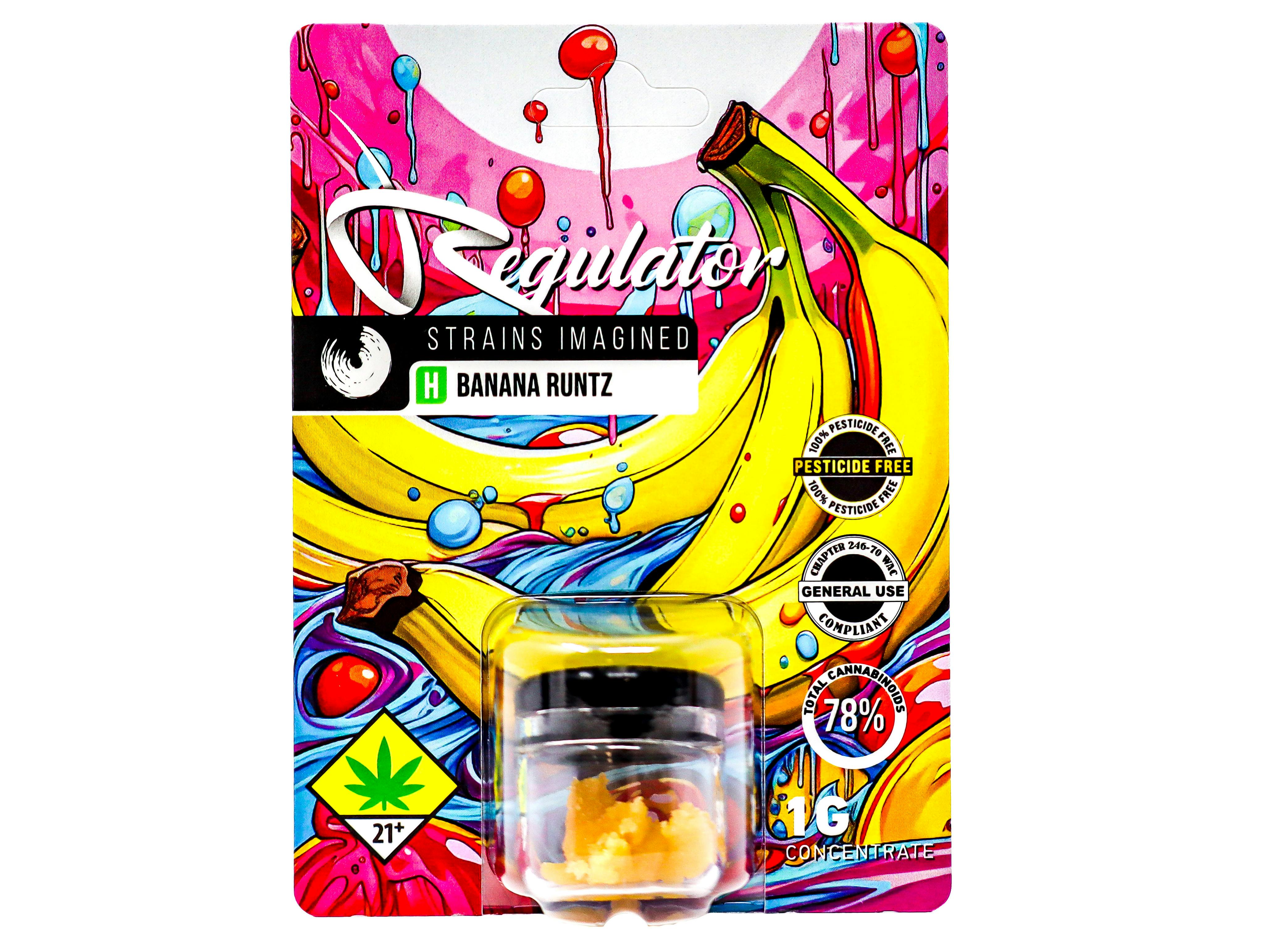 SPP Banana Runtz BHO 6129651893 | Cannabis and Glass - Valley