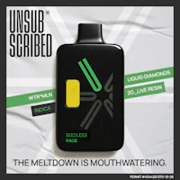 UNSUBSCRIBED | Seedless Rage | 2G Liquid Diamond & Live Resin | Disposable - product image at King of Budz