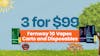 3 Fernway 1G Vapes for $99 - Carts and Disposables