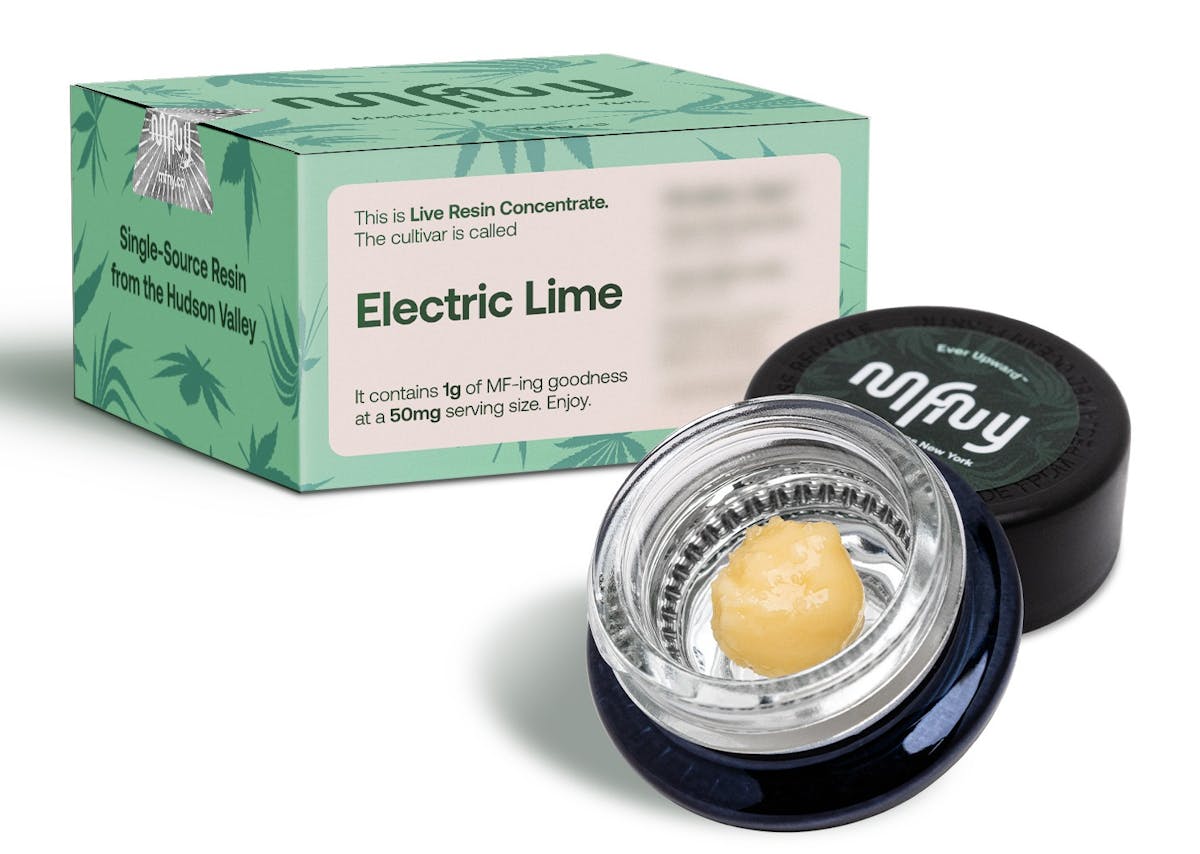 Photo of MFNY | Electric Lime | Live Resin Badder 1g