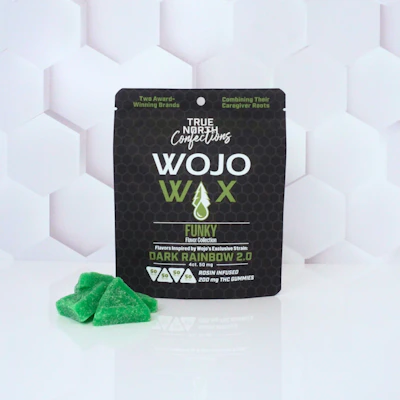 WOJO X True North  - 200mg Rosin Gummies - Dark Rainbow 2.0