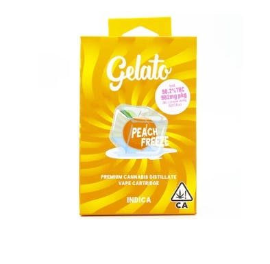 Product: GELATO | PEACH FREEZE | CART INDICA