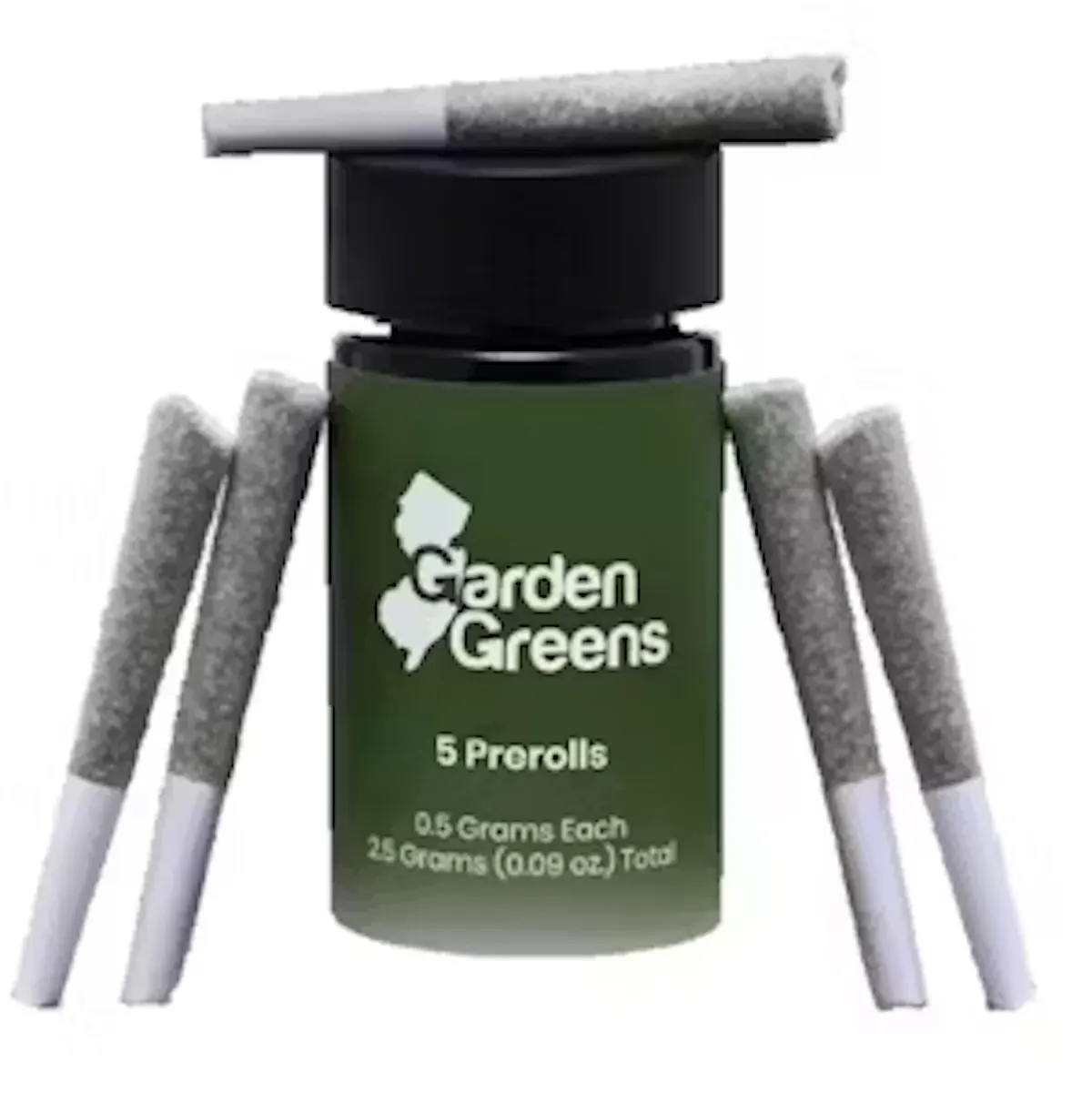 Garden Greens | PayDaze | 5pk x .5g | Pre-rolls 2.5g Pre-rolls