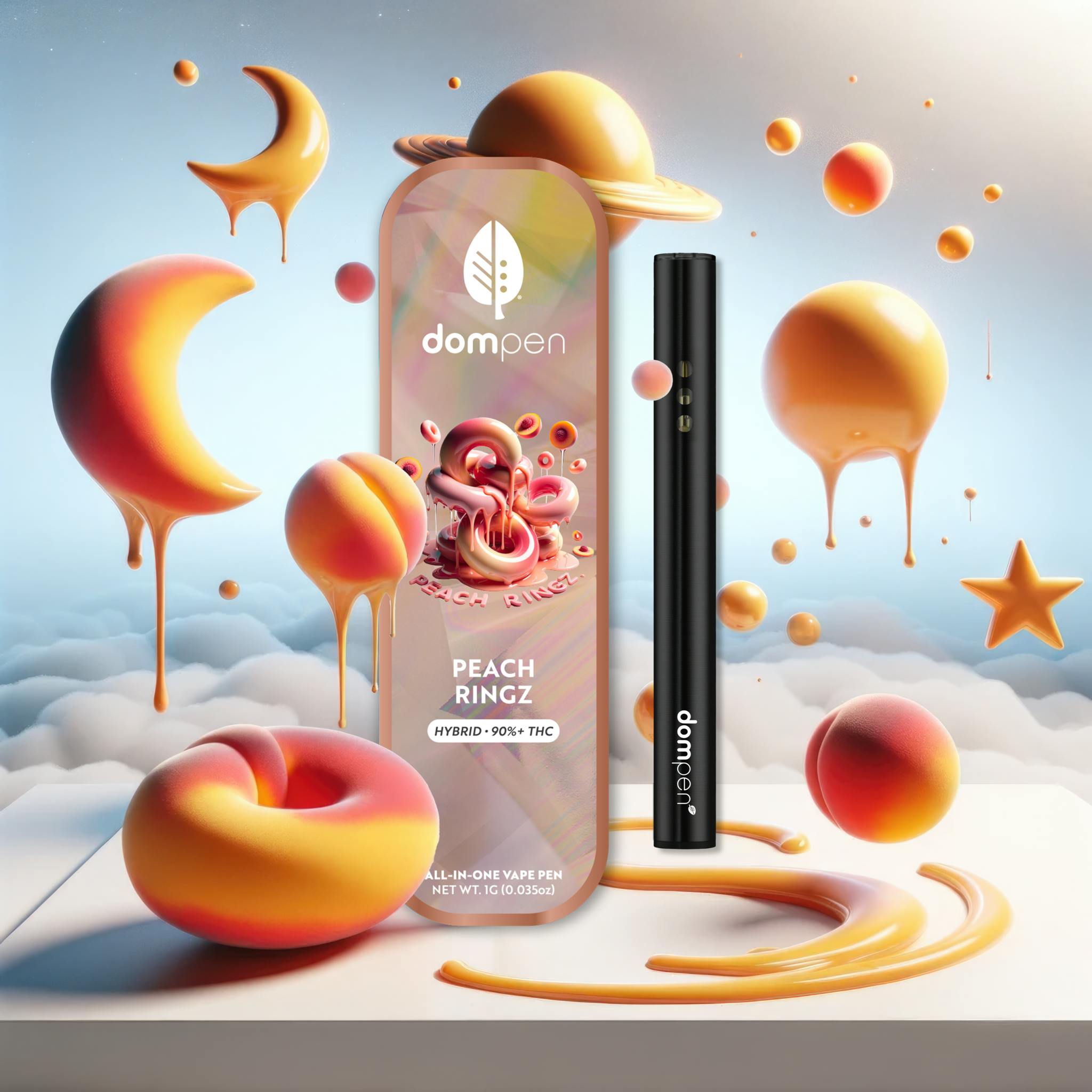 Peach Ringz All-In-One (1g)