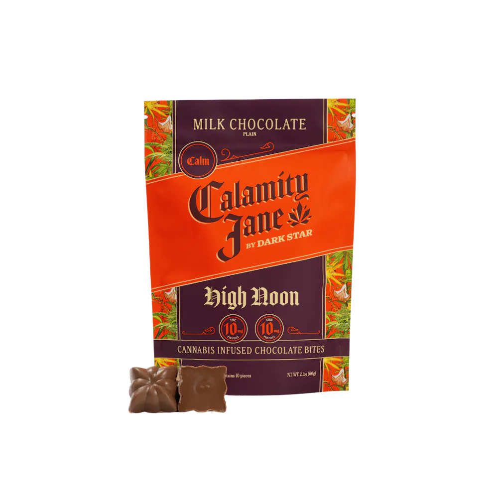 Product Dark Star - Calamity Jane - High Noon - Chocolate Bites - 100mg