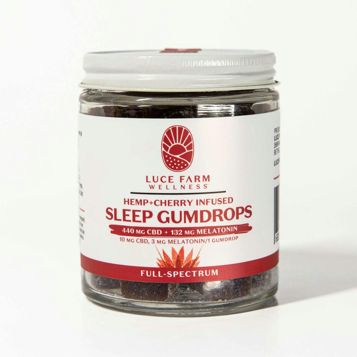 Image of Hemp + Cherry | Infused Sleep CBD Gumdrops