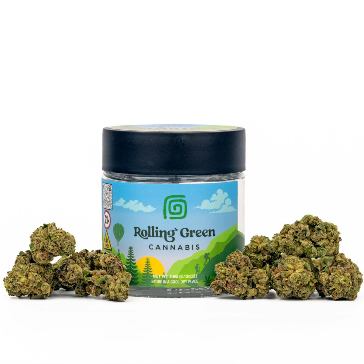 Photo of Rolling Green | Black Scotti | 3.5g Jar