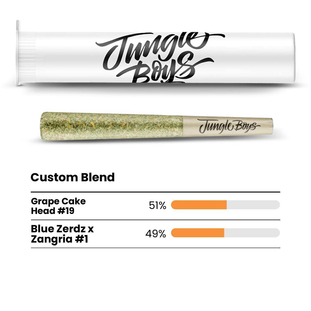 GCH#19 + Blue Zerdz x Zangria #1 - Premium Pre-Roll, Jungle Boys