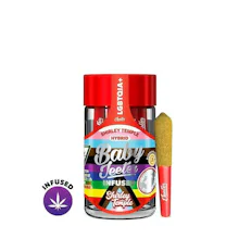 Jeeter - 5-Pack .5g Quad Infused Prerolls - Shirley Temple (Pride) - PRE_ROLLS by Jeeter at King of Budz