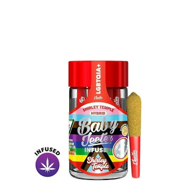 Jeeter - 5-Pack .5g Quad Infused Prerolls - Shirley Temple (Pride) - PRE_ROLLS by Jeeter at King of Budz
