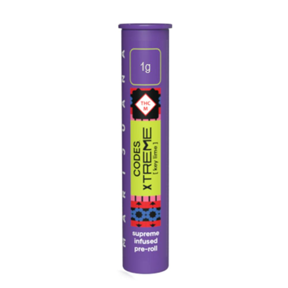 Codes: Infused Pre-Roll | Key Lime x Cookies N' Cream | Xtreme J's
