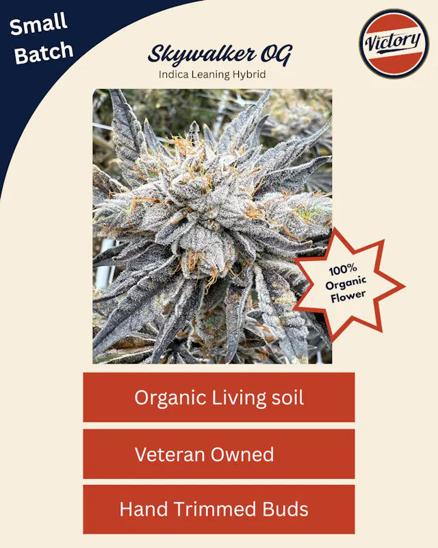 Victory Natural Farms Flower Skywalker OG 3.5g (indica)