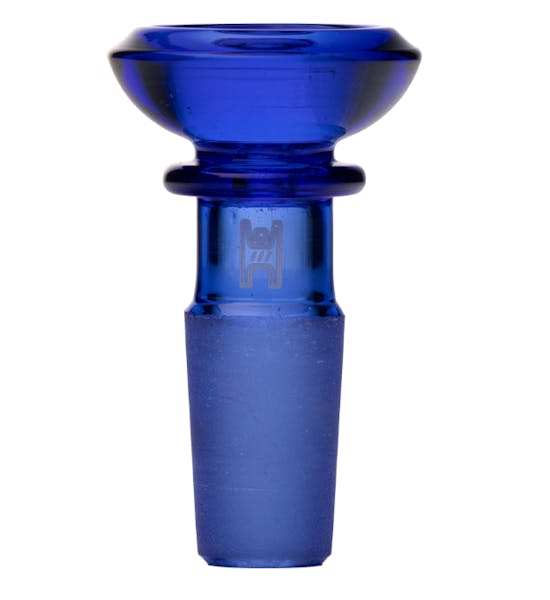 Saucer Flower Bowl - 14mm - Blue