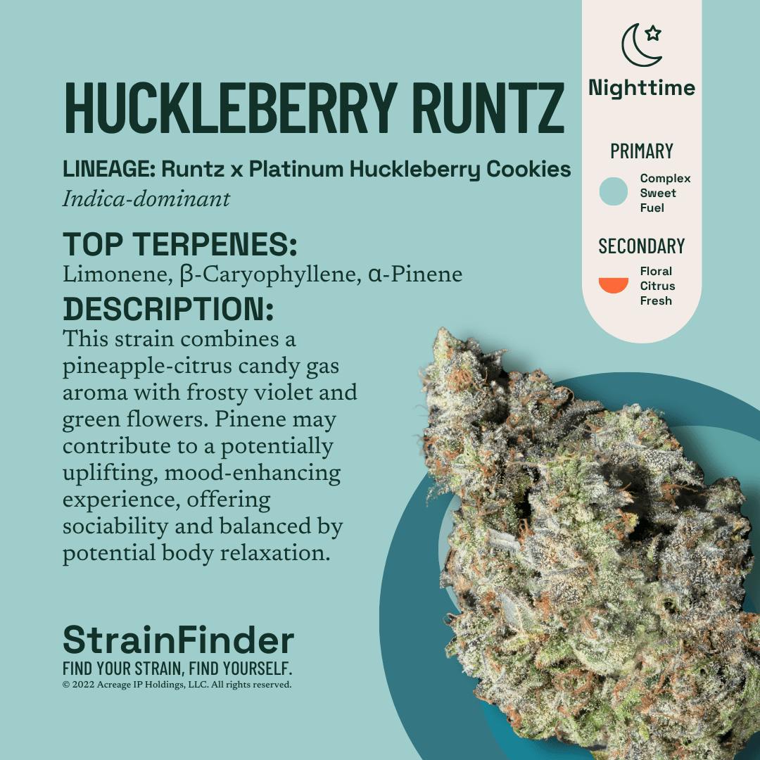 Huckleberry Runtz | Flower | 28g by Botanist | Buy Online