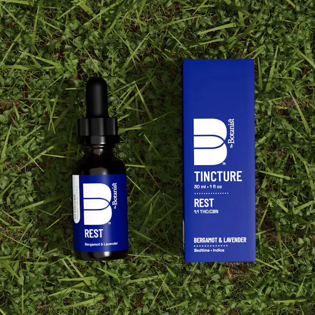 The Botanist Tincture Rest 1 THC : 1 CBN 30mL/100mg (indica, herbal, 1g)