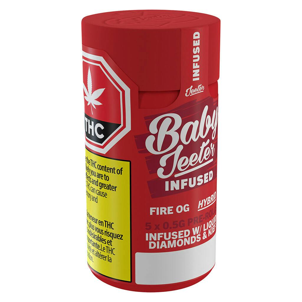 Jeeter - fire og infused baby jeeters - 3x0. 5g