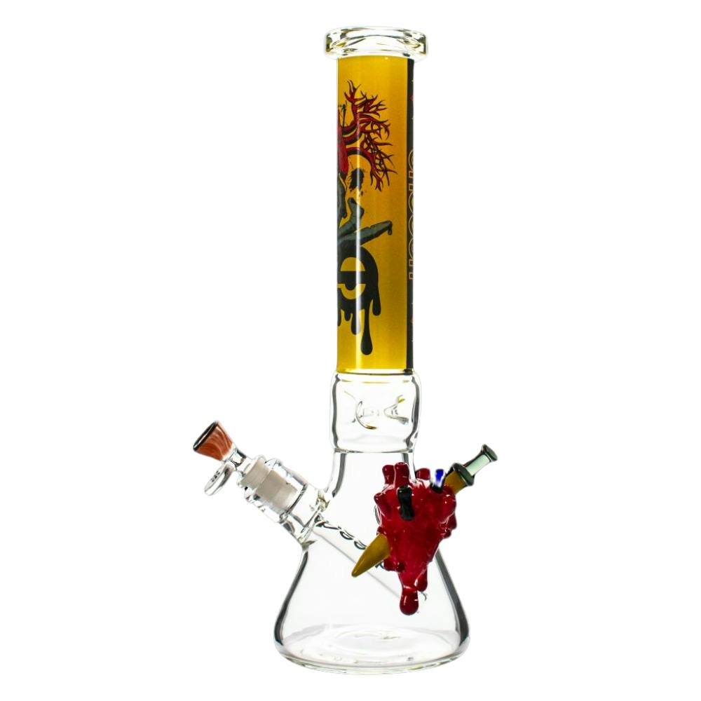 Cheech - Heart Decal Beaker - 15
