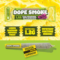 DOPE SMOKE | Frozen Lemonade | Liquid Diamond Infused Joint | 1.2G - product image at King of Budz