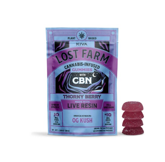 Product: LOST FARM | THORN BERRY | 2:1 CBN | LIVE RESIN | 200MG