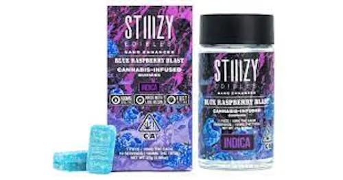 STIIIZY – Blue Raspberry Blast – Gummy – 100mg-active