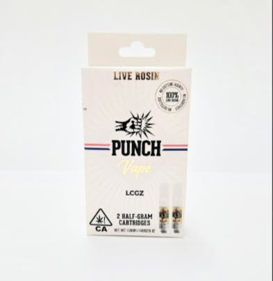 Punch Extracts Live Rosin Cartridge - LCGZ 1g | Harborside (San Jose 10th  Street)
