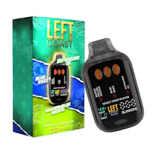 Left Coast - 3g Liquid Diamonds / Live Resin Disposable - Skywalker x Blue Raz x Watermelon Mojito - DISPOSABLES by Left Coast at King of Budz