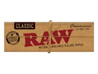 Product Raw Connoisseur | Organic Hemp | 1 1/4 with Tips | 50pk