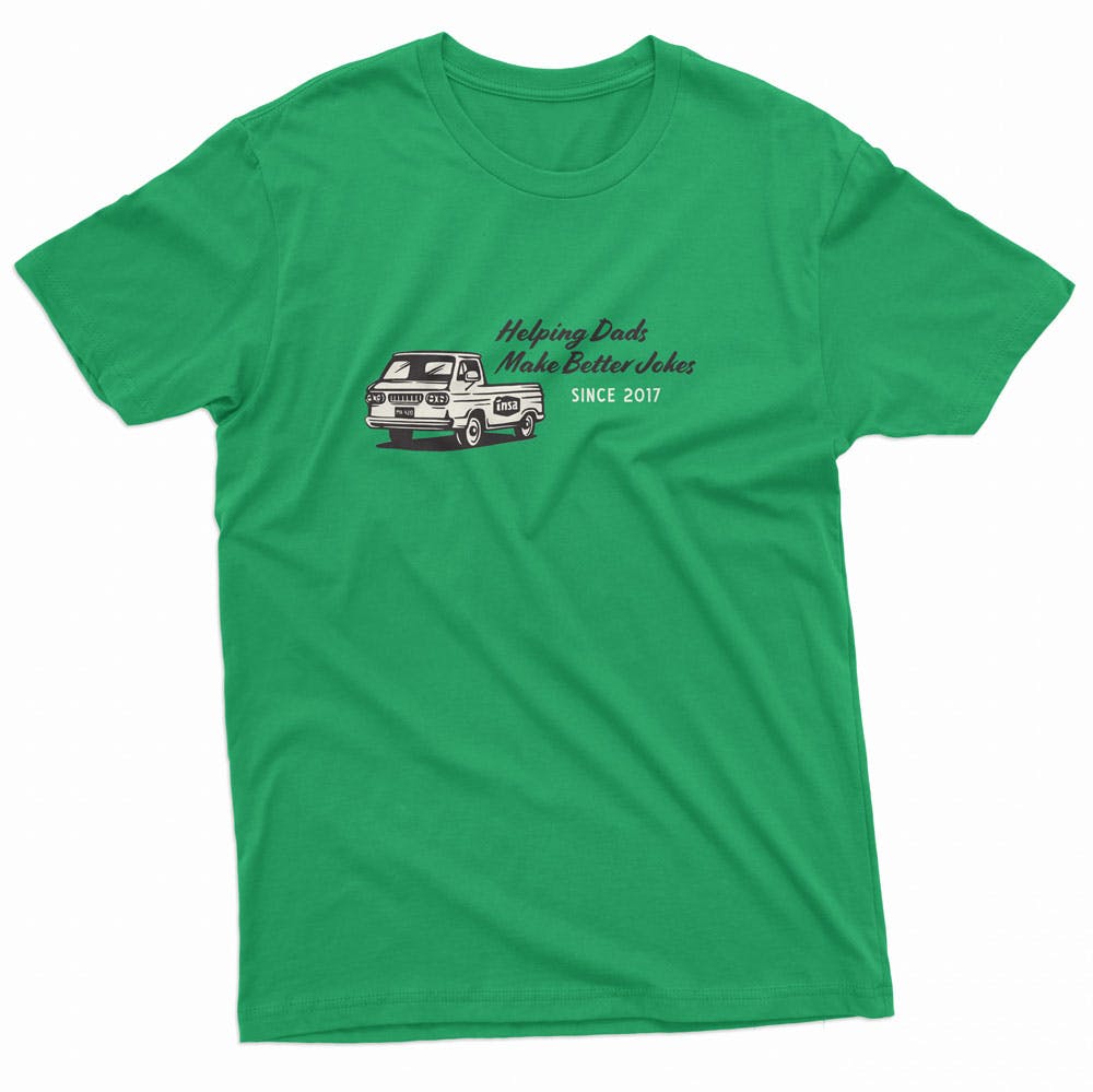 Insa Dad T-Shirt Green 2X