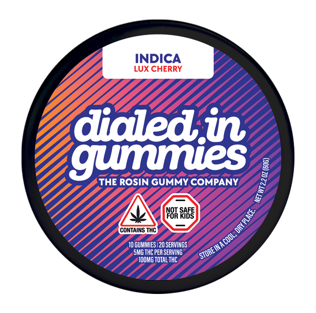 Product Lux Cherry - Rosin Gummies - 100MG