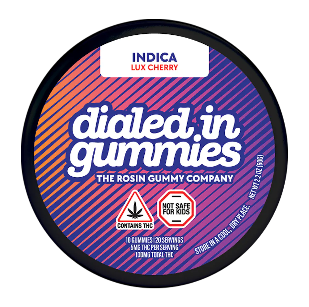 Product Lux Cherry - Rosin Gummies - 100MG
