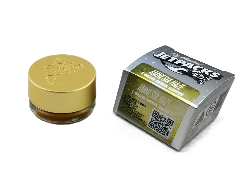 アパシー　エンパシー Jetpacks JetPacks | Amnesia Haze | Badder 1g - Clouditude Cannabis
