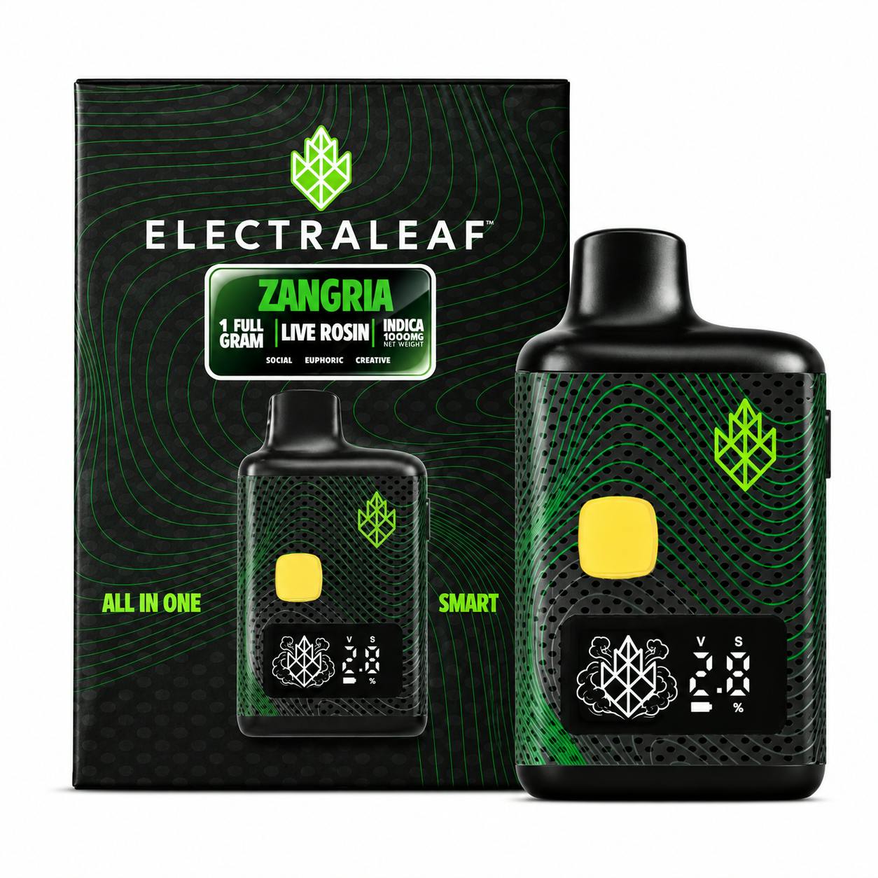 Electraleaf - 1g Rosin Disposable - Zangria
