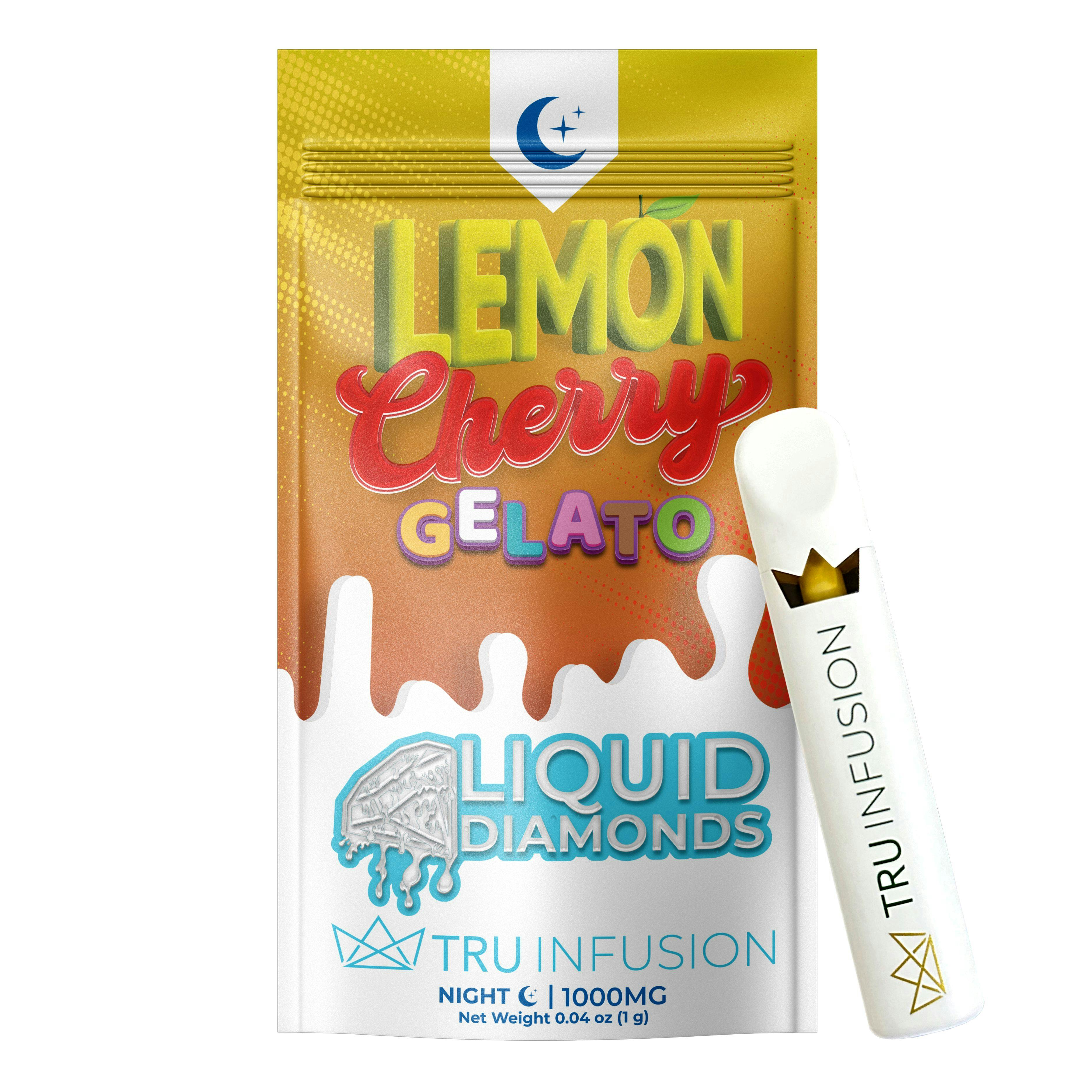 Tru Infusion - Disposable Liquid Diamonds - Lemon Cherry Gelato (H) (1.0g)  | The Mint