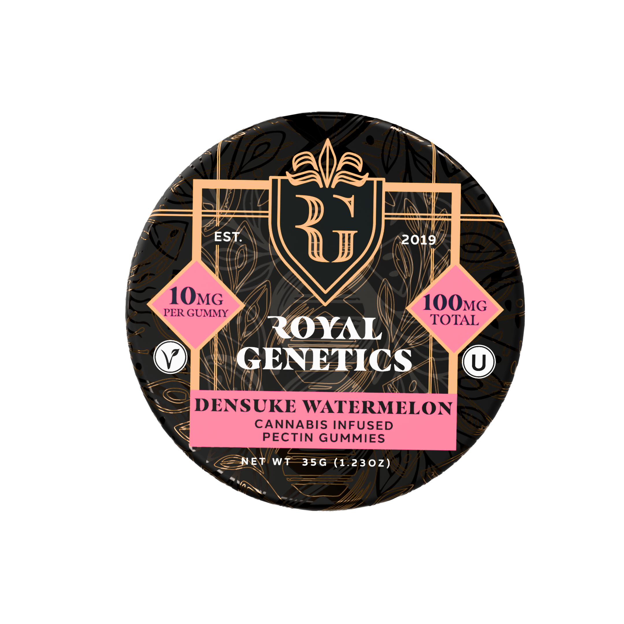 Royal Genetics | Densuke Watermelon | Infused Vegan Gummy | 100mg