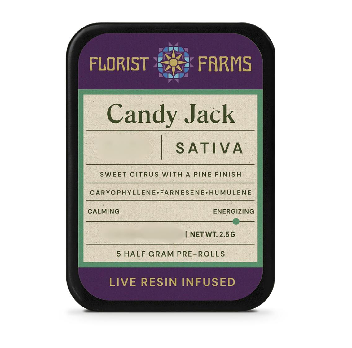 Candy Jack | Live Resin Infused Joints 5pk