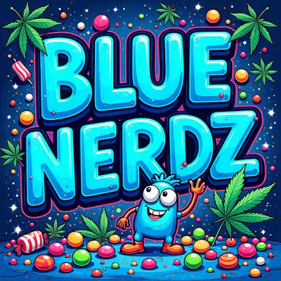 Dragonfly - 28g - Blue Nerds - FLOWER by Dragonfly at King of Budz
