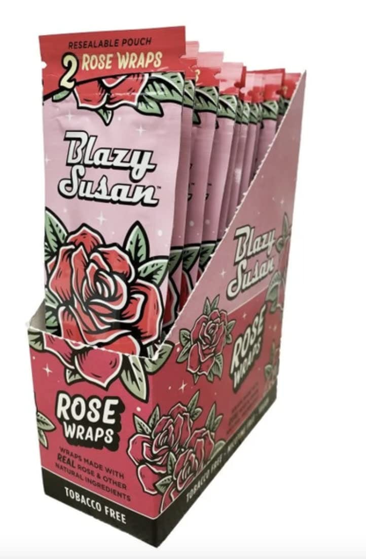Blazy Susan Rose Hemp Wraps