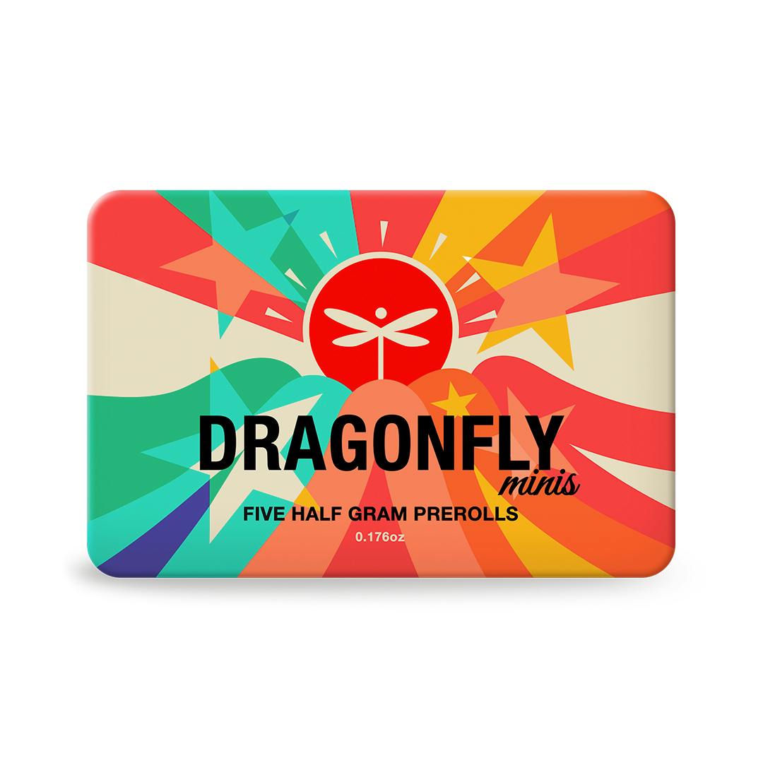 Dragonfly - 5 Pack .5g Prerolls - Blue Nerds