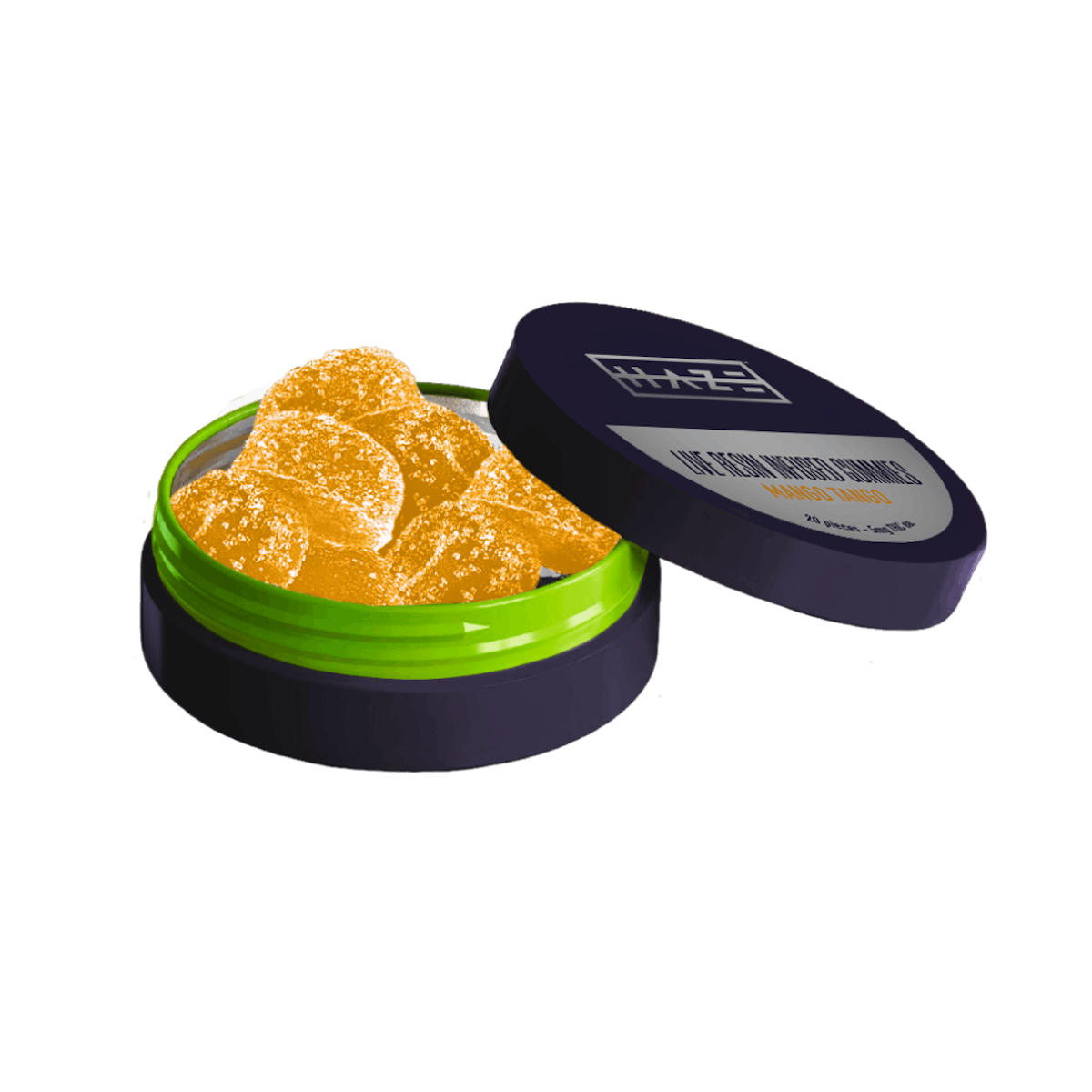 Haze Mango Tango 1g Live Resin Gummies 100mg 20pk 1g Edibles | Haze |