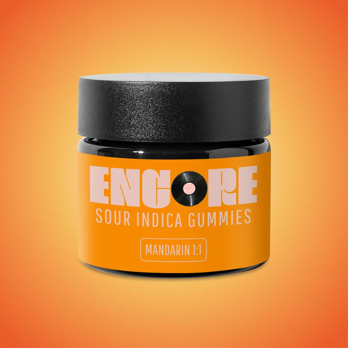 Photo of Sour Mandarin 1:1 CBD:THC Gummies 10pk | 110mg