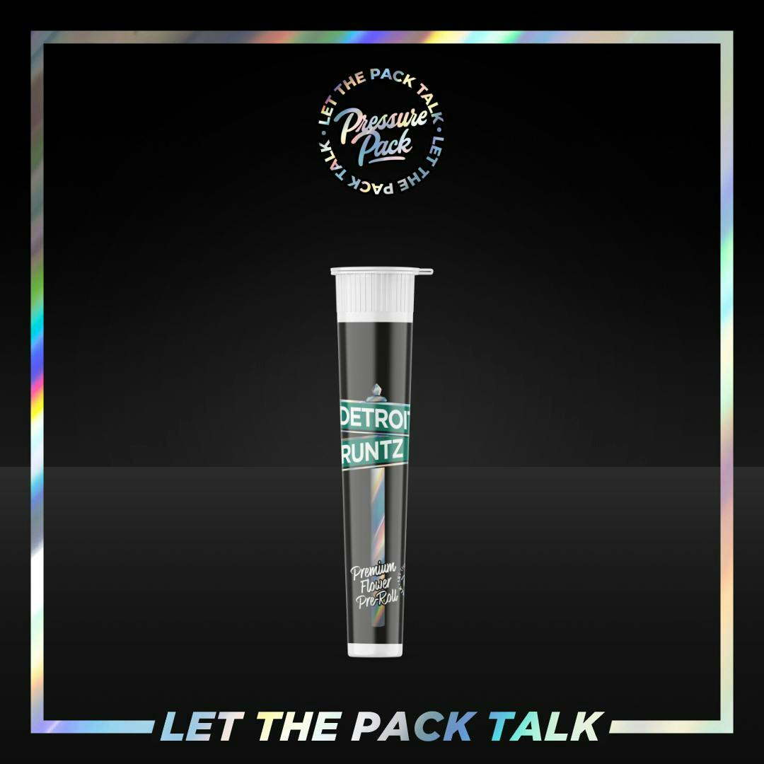 Pressure Pack - 1g Preroll - Detroit Runtz