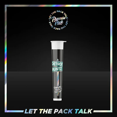 Pressure Pack - 1g Preroll - Detroit Runtz - PRE_ROLLS by Pressure Pack at King of Budz