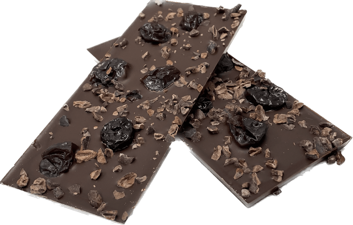 Photo of Cherry Dark Chocolate Bar 50mg The Heirloom Collective