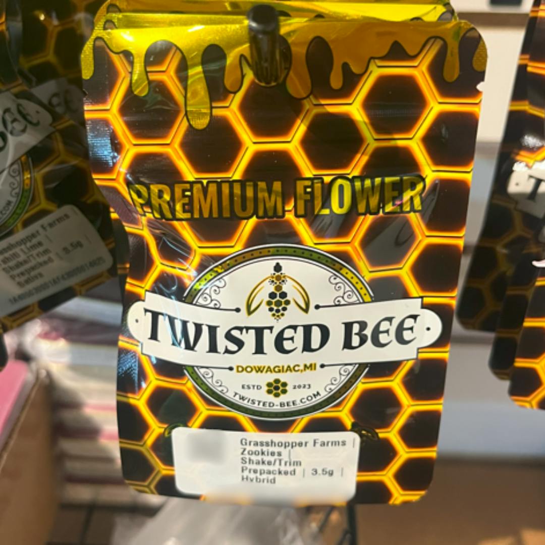 Grasshopper Farms | Jealousy | Shake/Trim Prepacked | 3.5g | Hybrid