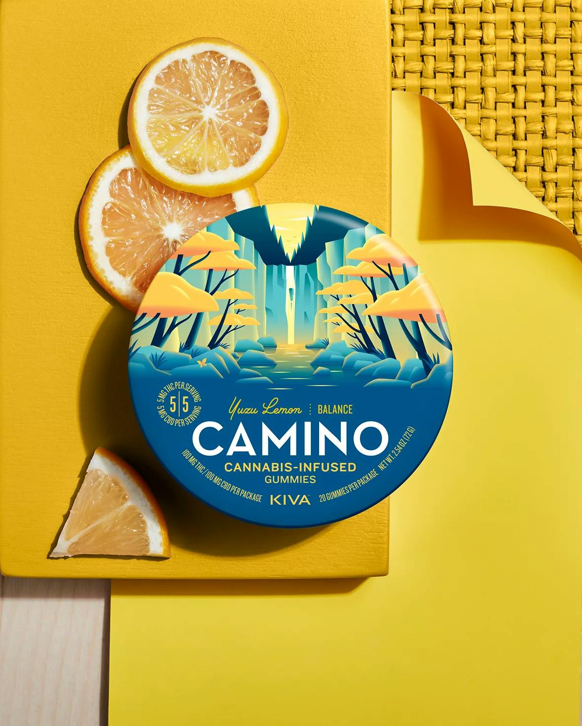 Camino |  'Balance' Yuzu Lemon | 5MG THC : 5MG CBD