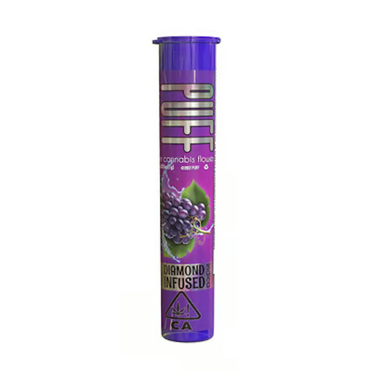 Photo of Puff | Grapeness | 1g Pre-roll Diamond Infused