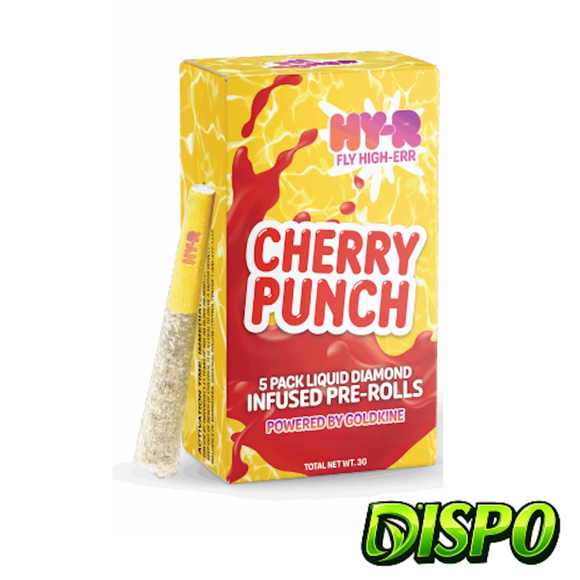 Hy-R - Cherry Punch Infused 5pk Pre-Rolls
