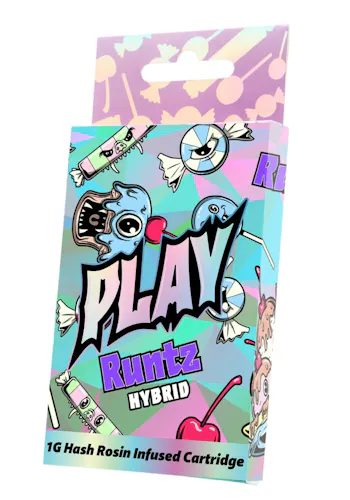 Play Runtz Hash Rosin Infused Cartridge Rec-active