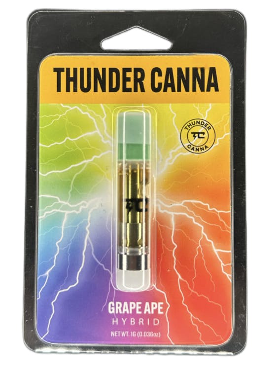Thunder Canna | Vape Cart - Grape Ape - 1g