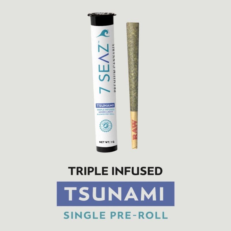 Photo of 7 Seaz – Tsunami – Cheetah Pizz x Oreoz